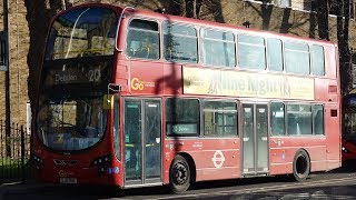 London Buses  Route 20  Walthamstow Central to Debden [upl. by Eelaroc]