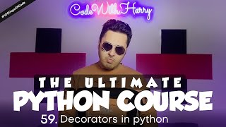 Decorators in Python  Python Tutorial  Day 59 [upl. by Arimlede999]