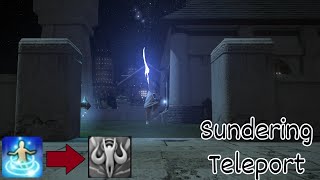 Final Fantasy XIV Sundering Teleport [upl. by Ambrogio]