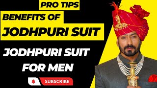 Benefits of Jodhpuri Suit  Traditional Indian formal Outfit  Jodhpuri Suit for Men [upl. by Nahtnhoj]