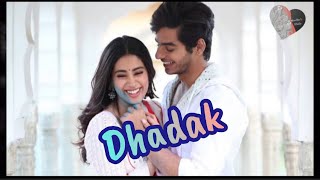 Dhadak Title Track Karaoke  Lower scale [upl. by Bowers970]