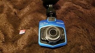 Ssongtong car cam SD card fix SD card full [upl. by Leinod782]