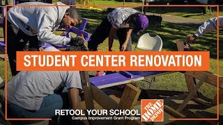 Student Center Renovation  Retool Your School  The Home Depot [upl. by Bik]