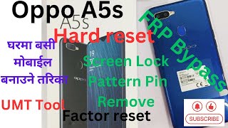 Oppo A5s CPH1909CPH1920 FRP UnlockOppo A5s Hard Reset Unlock Pattern Remove PasswordUnlock Tool [upl. by Eiramlirpa]