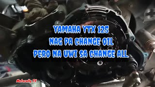 YAMAHA YTX 125 CHANGE ALL [upl. by Adnerad]