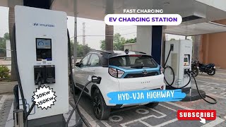 EV Charging station  HyderabadVijayawada Highway  Fast Charging  150 Kw [upl. by Muscolo]