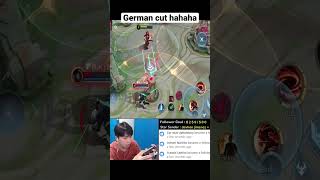 German cut hahaha shorts mlbb mobilelegends [upl. by Leibrag362]