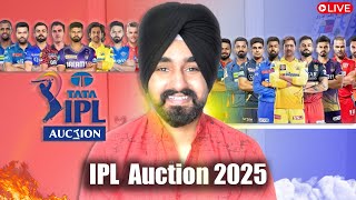 IPL 2025 Auction LIVE [upl. by Tristis]