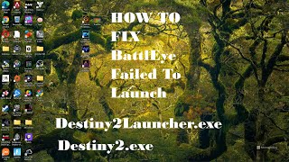 How To Fix BattlEye Blocked Loading of File Destiny 2 [upl. by Merridie]