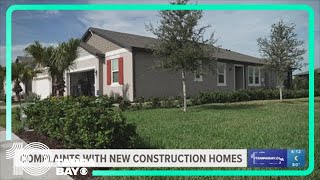 Over 100 lawsuits connected to company building homes in Tampa Bay area [upl. by Price]