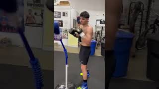 Ryan Garcia shows how to use the Fierce Reflex Bag [upl. by Yht]