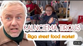 RĪGA 🚨 TRADITIONAL STREET MARKET FOR ELITE PEOPLE amp TOURISTS [upl. by Aisile978]