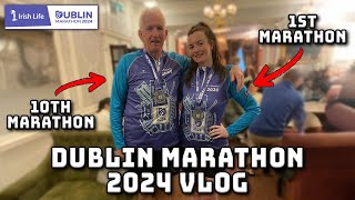 Dublin Marathon 2024 Vlog [upl. by Arymat988]