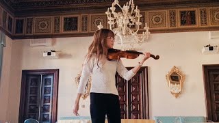 Grażyna Bacewicz  Polish Caprice Kaprys polski for violin solo [upl. by Hairakcaz]