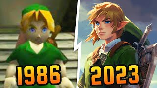 Evolution of The Legend of ZELDA 19862023 [upl. by Stoffel]