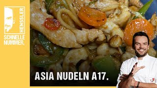 Schnelles Asia Nudeln A17Rezept von Steffen Henssler [upl. by Marijn]