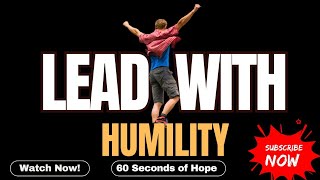 Why mastering humility leads to success Advent 29 [upl. by Meingolda]