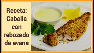 Receta tradicional escocesa 🏴󠁧󠁢󠁳󠁣󠁴󠁿 Caballa con rebozado de avena Variante arenques en avena [upl. by Auqinahc]