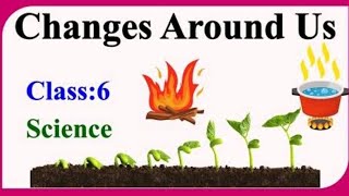 Class 6 Science Changes Around Us Reversible and Irreversible Changes [upl. by Yelsna15]