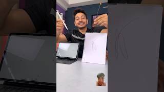 Apple pencil vs apsara pencil 😀🤯shorts applepencil comparison applepen pencil ytshorts [upl. by Haveman590]