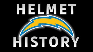 Los Angeles Chargers  Helmet History [upl. by Jehu]