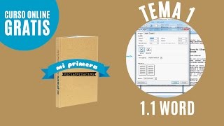 Imprimir libro en word  Tema 11  Mi primera encuadernación [upl. by Norved970]