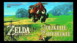 Zelda Breath of the Wild Holzkelle und Topfdeckel gegen roter Leune [upl. by Avalsorim]