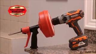 Hoe gebruik je de RIDGID Power Spin ontstopper [upl. by Tuchman]