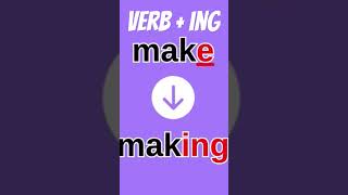 Verb  ing Grammar for kids ing english learnenglish englishgrammar englishforkids [upl. by Erised731]