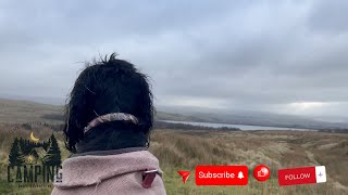 Watergrove Reservoir and Rough Hill Circular walk with dog [upl. by Hannus]