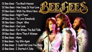 Bee Gees Greatest Hits Classic 70s 80s 90s Full Album  Best Songs of Bee Gees [upl. by Hauge644]