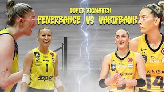 SUPER BIG MATCH FENERBAHCE VS VAKIFBANK ‼️ [upl. by Elana]