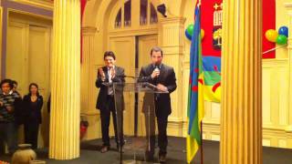 Claude GOASGUEN maire du 16 eme  yennayer 2961 gouvernement Provisoir Kabyle [upl. by Borden]