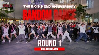 KPOP RANDOM DANCE IN PUBLIC ROUND 1  CHORUS in Hanoi Vietnam  The BOSS 2nd Anniversary [upl. by Einnal]