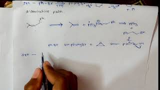 disconnection of olefins  part2 retrosynthesis analysis of olefins alkenes [upl. by Darla]