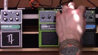 Nobels ODR 1 Vs Nobels ODRS Overdrive Pedal Comparison by Simon Smith [upl. by Ybocaj535]