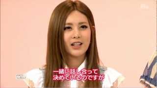 티아라 Taraティアラ Japan on TV Japanese sub 120702 [upl. by Petulah372]