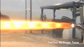 SpaceX Testing  SuperDraco Engine Firing [upl. by Aneehsak]