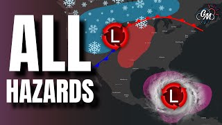 ALL HAZARDS Are Possible As MULTIPLE Storms Form [upl. by Ayotal]