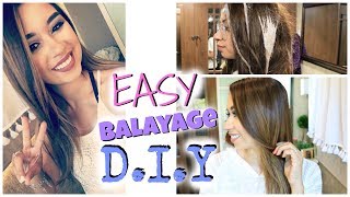 How To DIY Balayage Hair at Home Step By Step  Beauty News with Angelica [upl. by Cain372]