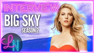 Katheryn Winnick Revisits Vikings and Discusses Plans to Direct Big Sky [upl. by Douglas]