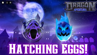 Hatching 50x Possessed amp Balefire Eggs Halloween 2024 [upl. by Annalee]