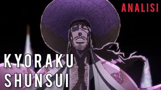 KYORAKU SHUNSUI il comandante predestinato  BLEACH TYBW  Analisi del Personaggio [upl. by Omissam]