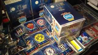 Break Box Panini Adrenalyn XL Champions League 201415 UPDATE ENGLISH [upl. by Braunstein]