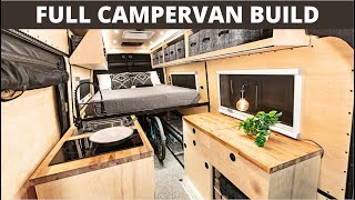 Start to Finish  Luxury Camper Van Conversion [upl. by Kelwin]