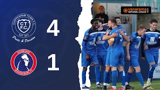 Chippenham Town vs Dorking Wanderers  National League South Highlights Sat 4th Dec 2021 [upl. by Eelana]