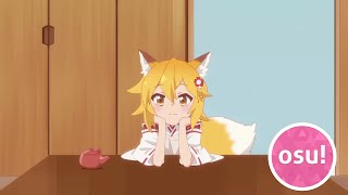 Koyoi mofumofu  osu The Helpful Fox Senkosan OP Normal 9832 [upl. by Demahum]