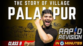 The Story of Village Palampur  10 Minutes Rapid Revision  Class 9 SST [upl. by Itnahs]