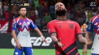 Atlético Paranaense vs Cerro Porteño no FIFA 24 no PS4 [upl. by Lidaa692]