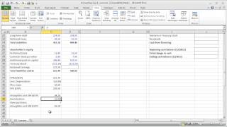 Financial Modeling Quick Lesson Cash Flow Statement Part 2 [upl. by Eerehs]